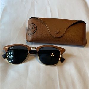 Clubmaster Wood Ray-Ban Sunglasses